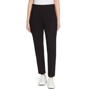 Christian Siriano Black Ankle Cropped Pants